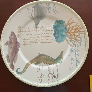 Melamine set - platter and bowls.